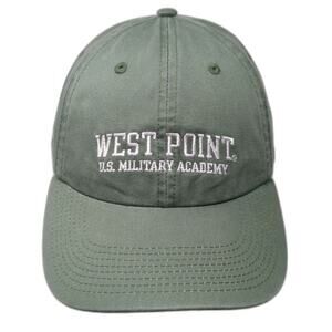 Fahrenheit West Point US Military Academy Hat Green Baseball Cap OSFM Slideback